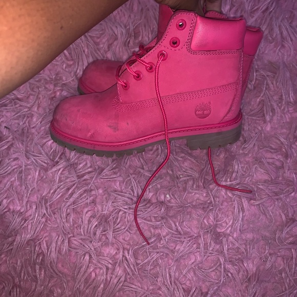 Pink Timberlands💖 - Picture 2 of 5